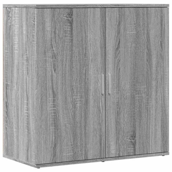 vidaXL Sideboard Grey Sonoma 79x38x80 cm Engineered Wood