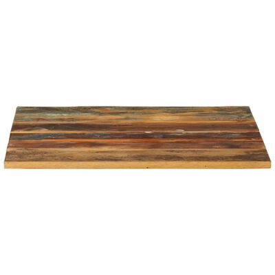 vidaXL Table Top 60x60x(1.5-1.6) cm Solid Wood Reclaimed