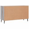 vidaXL Sideboard Grey Sonoma 100x36x60 cm Engineered Wood
