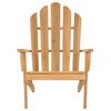 vidaXL Adirondack Chair Solid Teak Wood