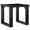 vidaXL Coffee Table Legs O-Frame 40x40x33 cm Steel