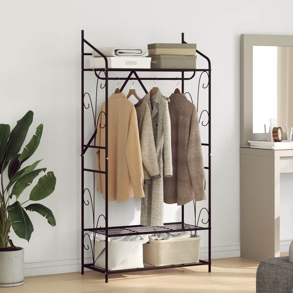 vidaXL Open Wardrobe Plain 78 x 36 x 158 cm