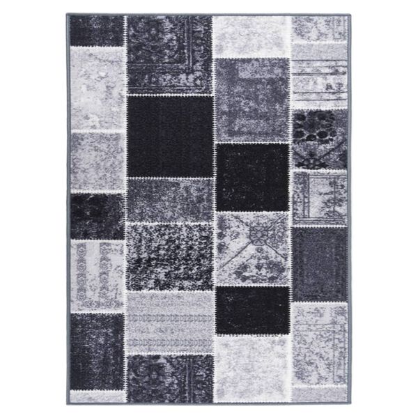 vidaXL Carpet Runner Grey 80x100 cm