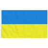 vidaXL Ukraine Flag with Brass Grommets 90x150 cm