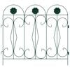 vidaXL Garden Fence Trellis Green 305.5 x 55.5 x 0.3 cm
