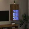 vidaXL Wall-mounted TV Cabinet Artisan Oak 40.5 x 30 x 90 cm