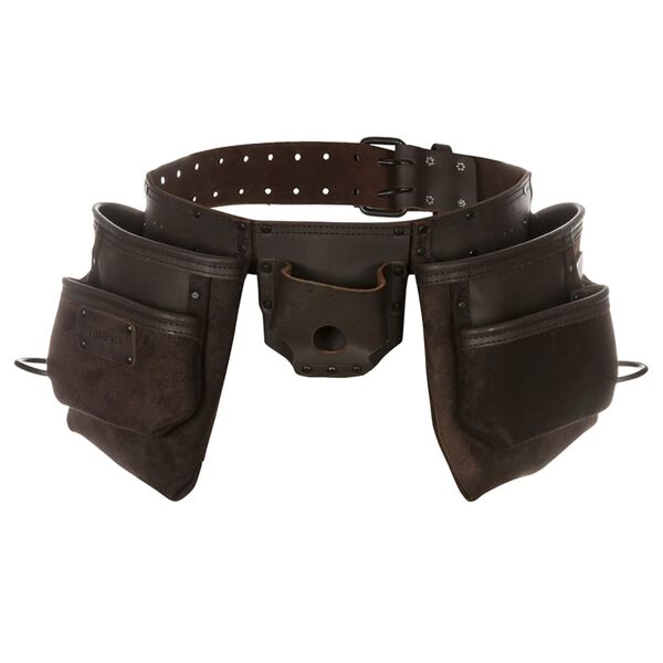 Toolpack Double-pouch Pro Tool Belt Capital Brown
