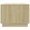 vidaXL Coffee Table Sonoma Oak 102x55x43 cm Engineered Wood