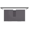 vidaXL Bathroom Furniture Set High Gloss Grey Engineered Wood