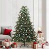 vidaXL Artificial Christmas Tree with 300 LEDs with Stand Green 210 cm