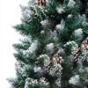 vidaXL Artificial Pre-lit Christmas Tree with Ball Set&Pinecones 150 cm