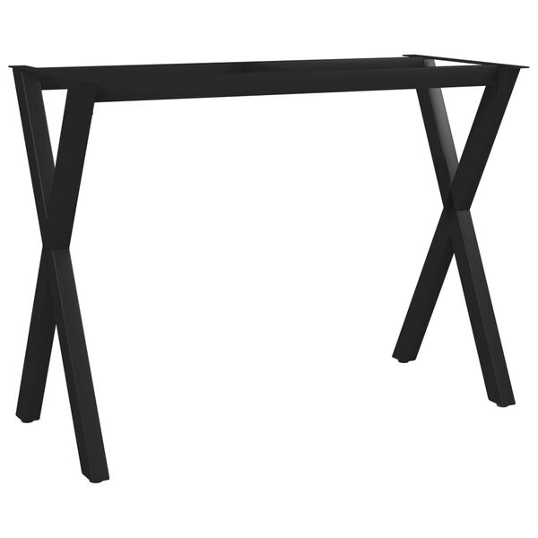 vidaXL Dining Table Leg X-Frame 120x50x72 cm