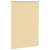 vidaXL Roller Blind Blackout Beige 105x130 cm Fabric Width 100.7 cm Polyester