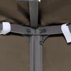 vidaXL Gazebo Top Cover 310 g/m&sup2; 3x4 m Taupe