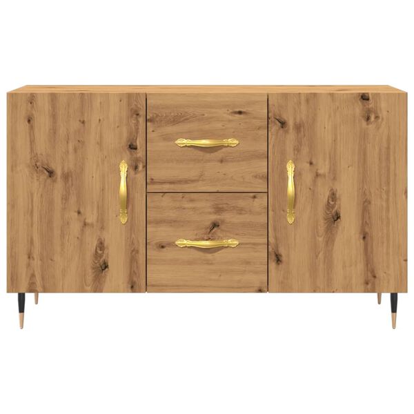 vidaXL Sideboard Artisan Oak 100x36x60 cm Engineered Wood