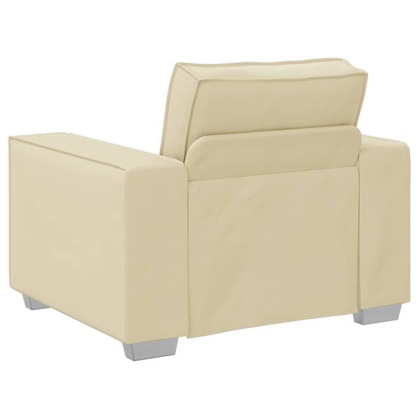 vidaXL Sofa Cream 99 x 78 x 84 cm Fabric