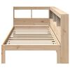vidaXL Bookcase Bed without Mattress 100x200 cm Solid Wood Pine