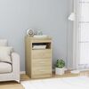 vidaXL Drawer Cabinet Sonoma Oak 40x50x76 cm Engineered Wood