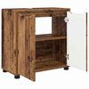 vidaXL Bathroom Basin Cabinet Old Wood 60 x 30 x 60 cm Engineered Wood