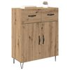 vidaXL Sideboard Artisan Oak 69.5 x 34 x 90 cm Engineered Wood