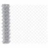 vidaXL Fence Post Silver 25 x 1 m (60 x 60 mm mesh) Steel