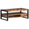 vidaXL Coffee Table Multicolour 90x50x36 cm Solid Wood Reclaimed