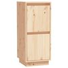 vidaXL Sideboards 2 pcs 31.5x34x75 cm Solid Wood Pine