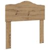 vidaXL Bed Frame Artisian Oak 90 x 190 cm Solid Pine Wood