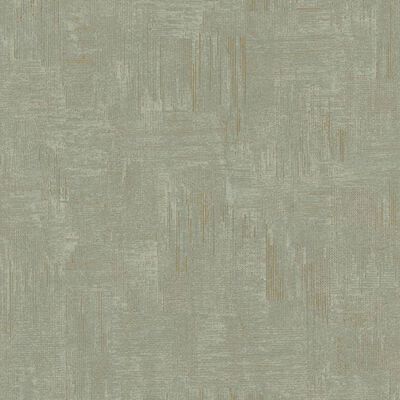 Noordwand Topchic Wallpaper Scratched Look Metallic Green and Grey