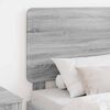 vidaXL Headboard with Headboard Grey Sonoma 75 cm Engineered wood