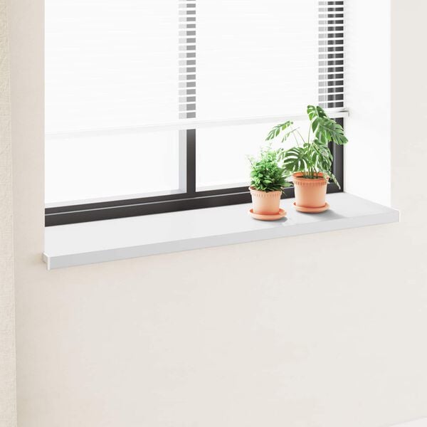 vidaXL Window Sill White 160 x 45 x 4.5 cm PVC