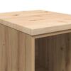vidaXL Garage Storage Cabinet Artisan Oak 40x51x85 cm Solid Wood Pine