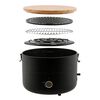 Mestic Portable Gas Barbecue Grill Mini Chef MB-100 2500 W Black