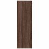 vidaXL Plant Stand Brown Oak 33x33x100 cm Engineered Wood