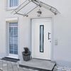 vidaXL Front Door White 88x200 cm PVC