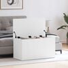 vidaXL Storage Chest White 84x42x46 cm Engineered Wood
