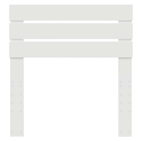 vidaXL Headboard with Headboard White 75 cm Engineered wood