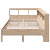 vidaXL Bookcase Bed without Mattress 120x200 cm Solid Wood Pine