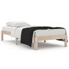 vidaXL Bed Frame without Mattress 90x190cm Single