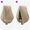 vidaXL Frost Protection Plant Fleece Covers Beige 3.5 x 2.5 m