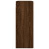 vidaXL Wall Mounted Cabinets 2 pcs Brown Oak Engineered Wood