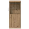vidaXL LED Sideboard Artisan Oak 41 x 37 x 100 cm Engineered Wood
