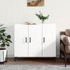 vidaXL Sideboard White 90x34x80 cm Engineered Wood