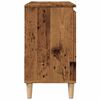 vidaXL Sink Cabinet Old Wood 65x33x60 cm Engineered Wood