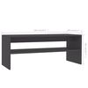vidaXL Coffee Table Grey 100x40x40 cm Engineered Wood