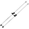 vidaXL Bimini Top Support Poles 2 pcs Aluminium