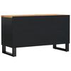 vidaXL TV Cabinet 80x33x46 cm Solid Wood Acacia&Engineered Wood