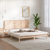 vidaXL Bed Frame without Mattress 200x200 cm Solid Wood Pine