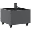 vidaXL Parasol Base Manual Anthracite 45 x 45 x 45 cm Steel
