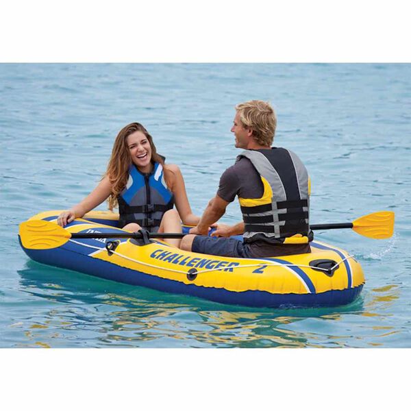 Intex Challenger 2 Set Inflatable Boat with Oars and Pump 68367NP